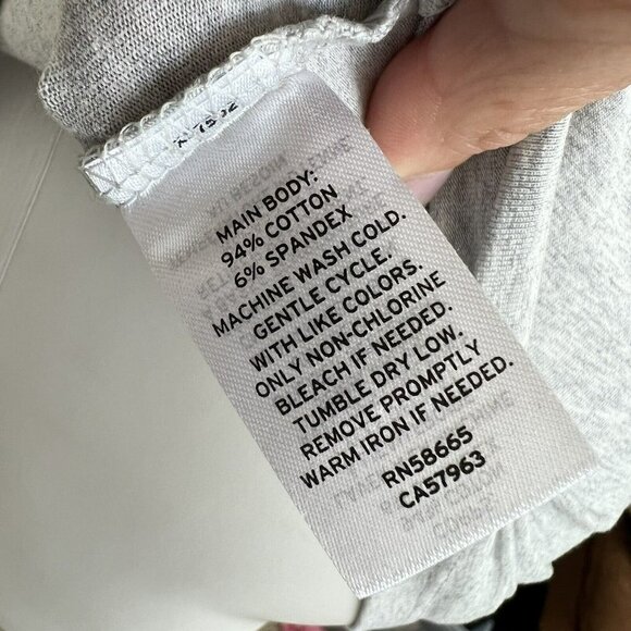 Nordstrom bp Bodycon tube strapless dress MEDIUM heather gray - Picture 12 of 12